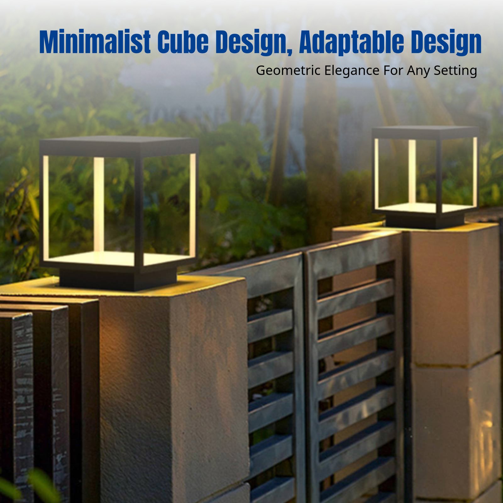 Modern Minimalist LED Pillar L - Outdoor Lighting Modern reseña y precio