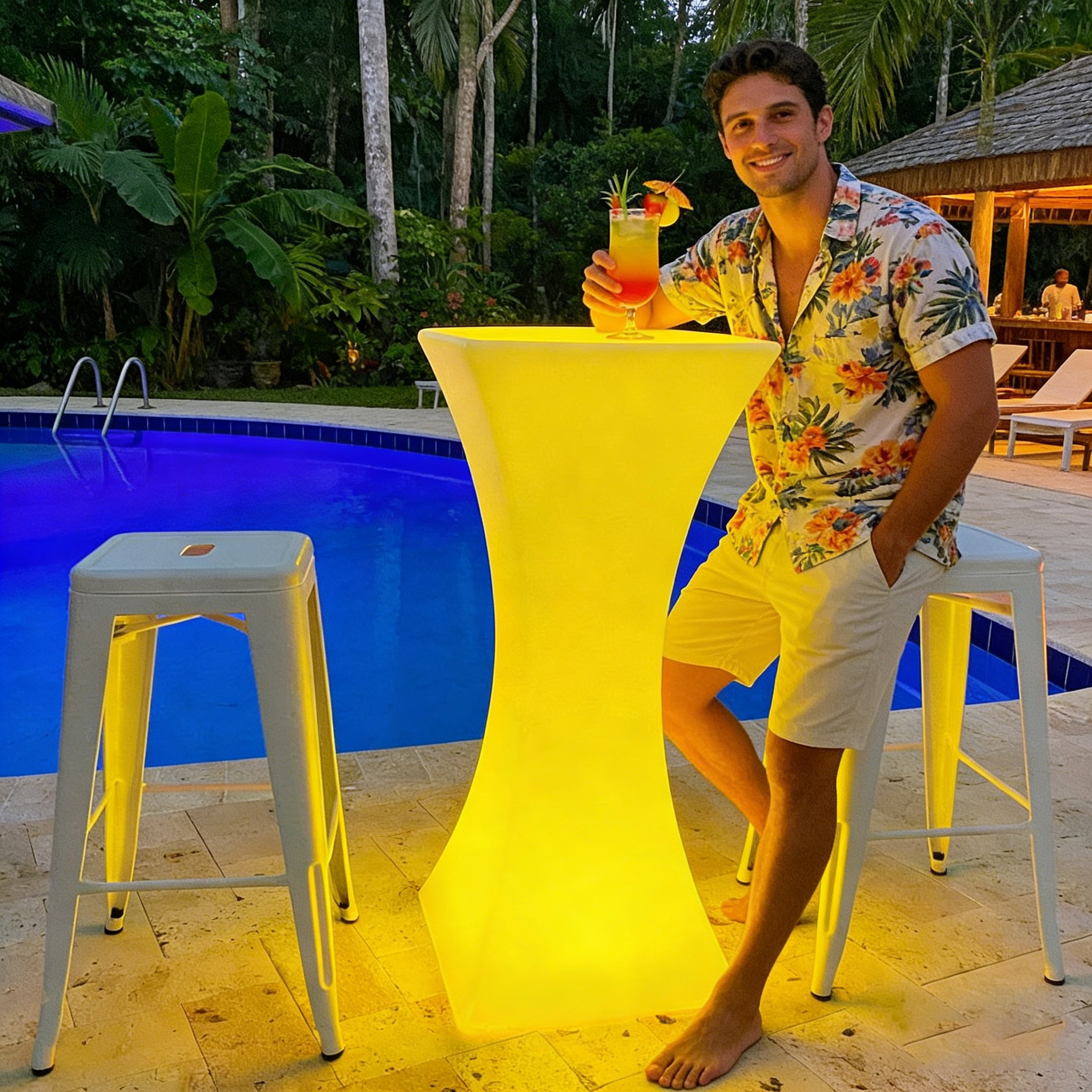 Wholesale 16-Color-Changing LE - Outdoor Lighting Rental For Party reseña y precio
