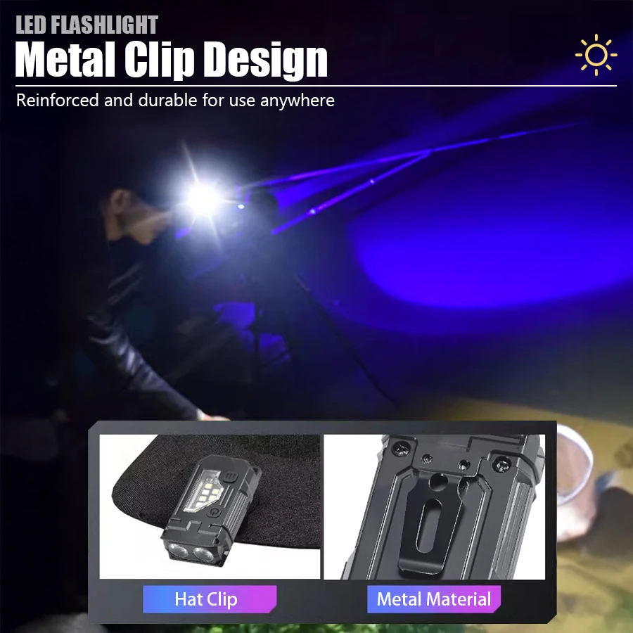 Mini Keychain EDC Flashlight - - Outdoor Lighting B&Q reseña y precio