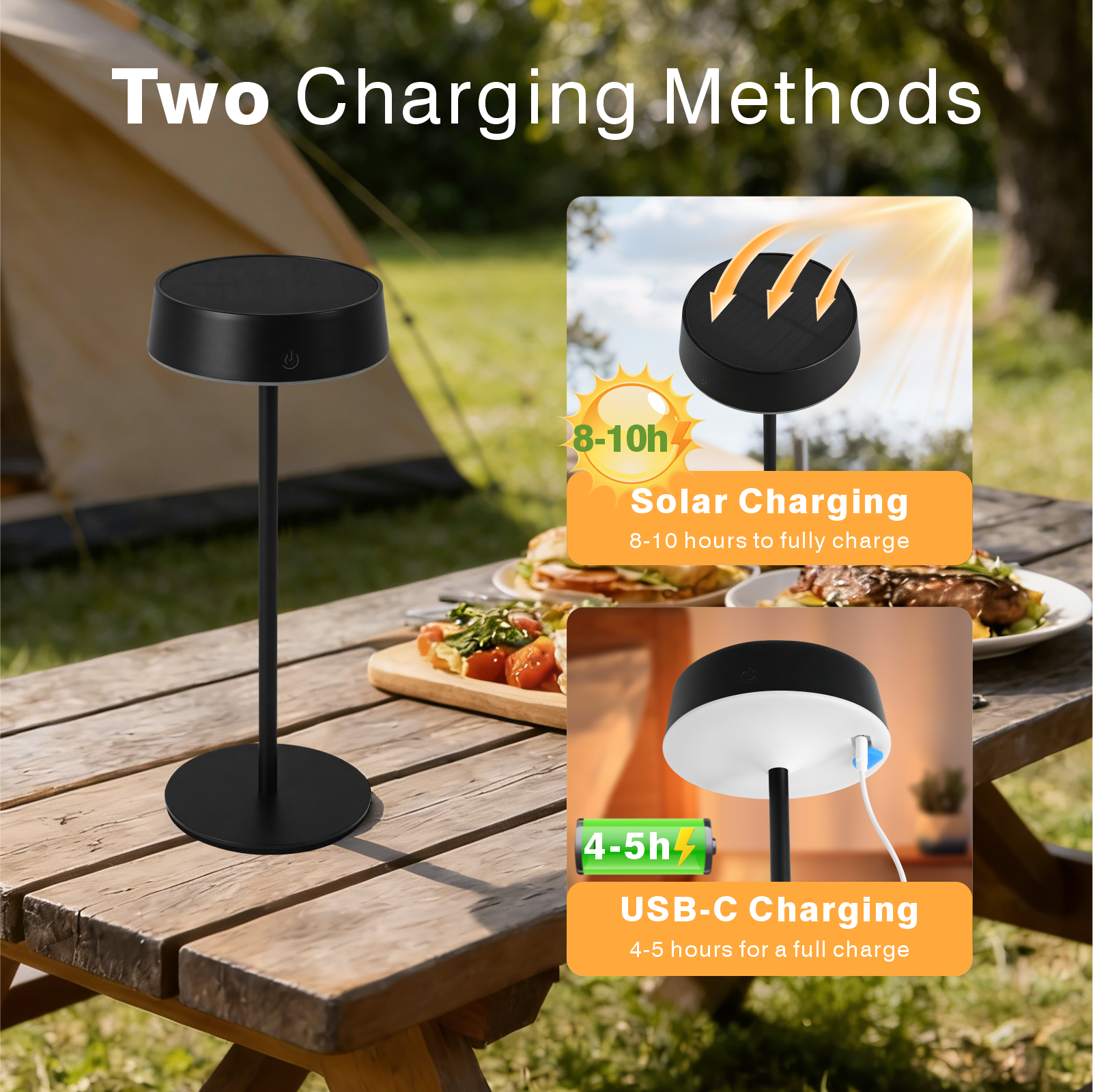 Wireless Solar Light Waterproo - Outdoor Lighting Restaurant reseña y precio