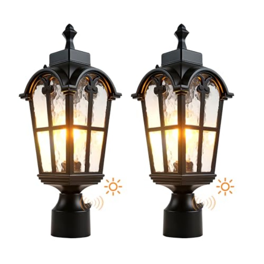 Sensor Outdoor Post Lights Wat - Outdoor Lighting Lamps reseña y precio