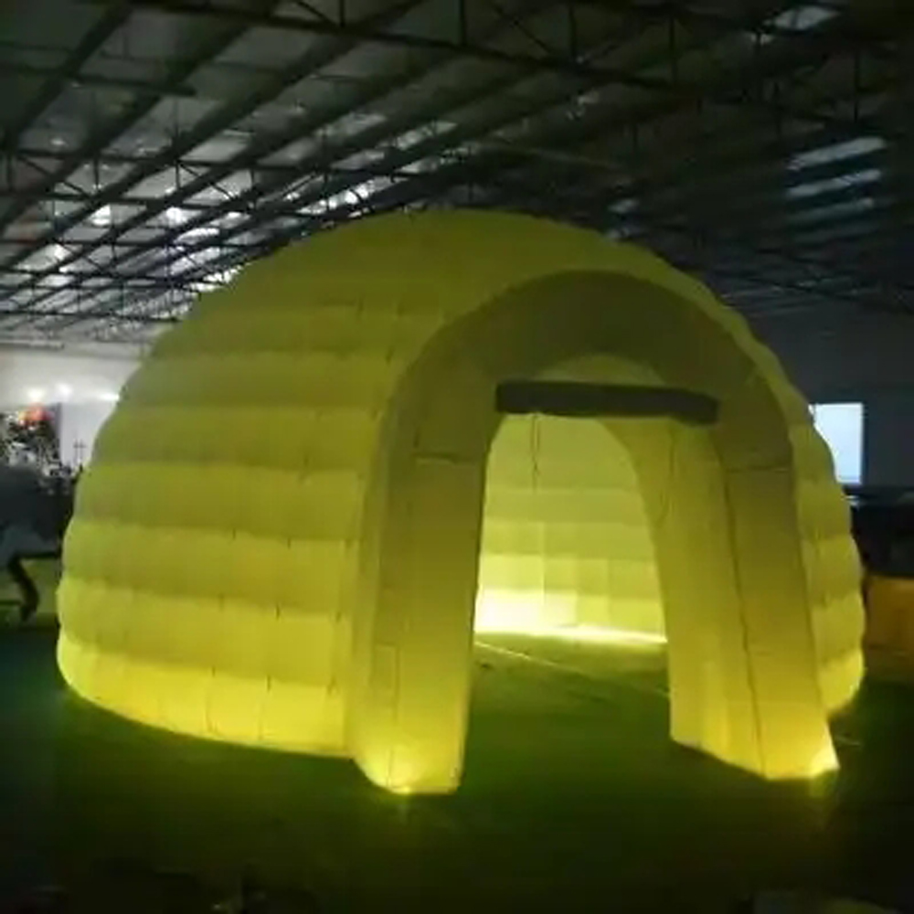 White Outdoor Lawn Inflatable  - Outdoor Lighting Rental For Party reseña y precio