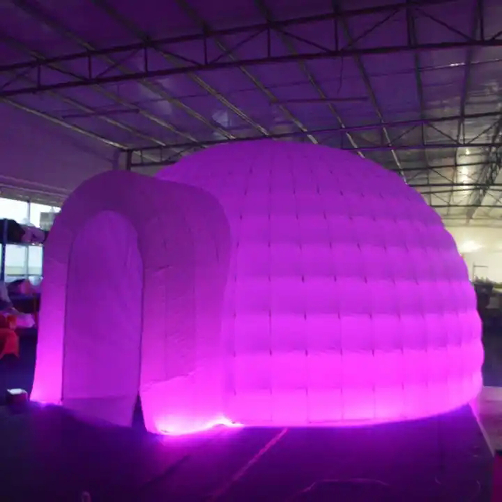White Outdoor Lawn Inflatable  - Outdoor Lighting Rental For Party reseña y precio