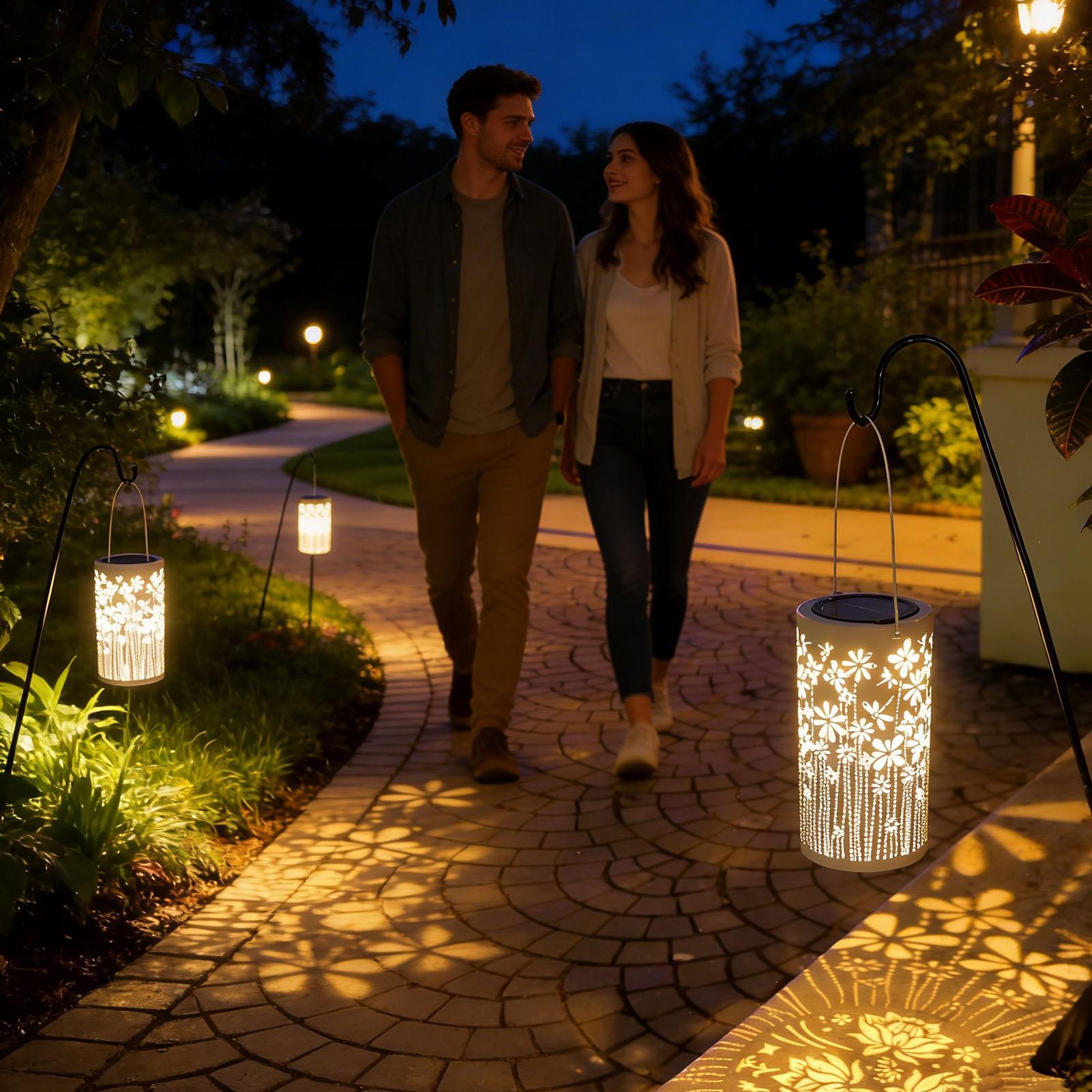 Solar Lanterns Decorative Colo - Solar Path Light reseña y precio