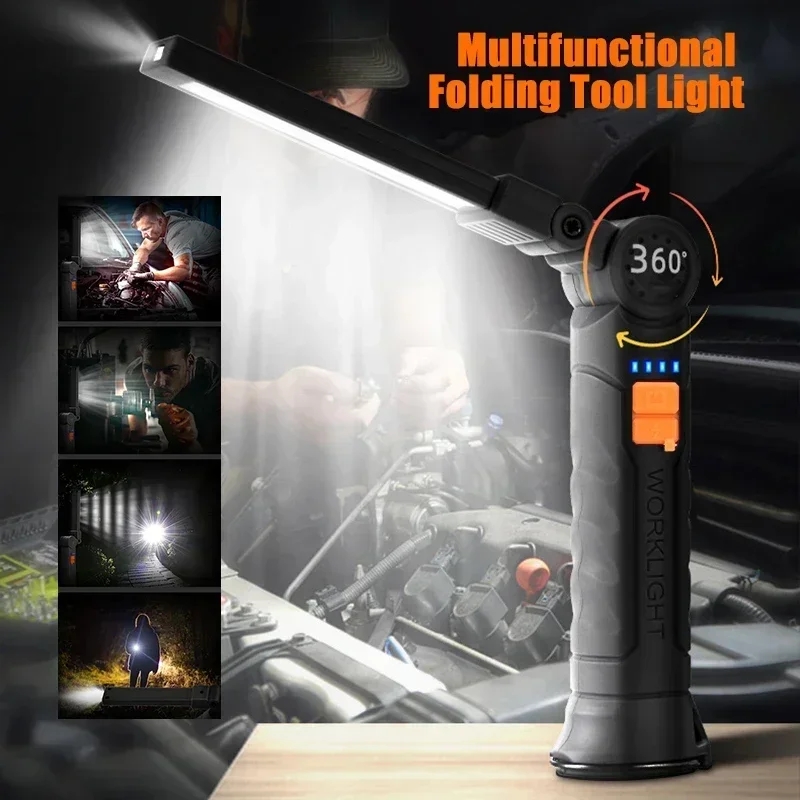 Portable LED COB Search Lights - Outdoor Lighting Lowes reseña y precio