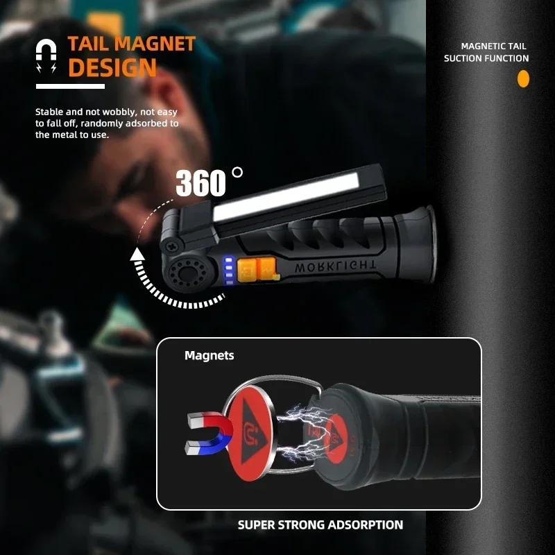 Portable LED COB Search Lights - Outdoor Lighting Lowes reseña y precio