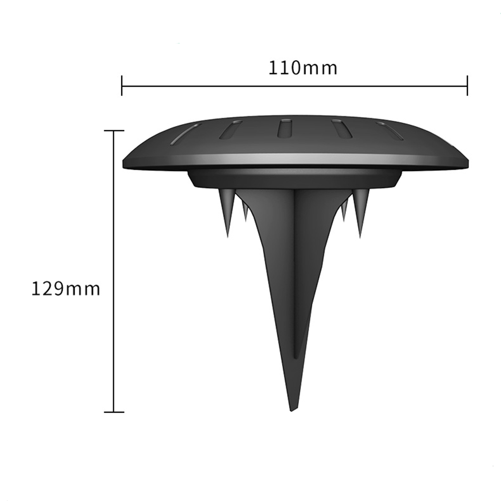 8LEDs Solar Powered Under Grou - Outdoor Lighting Under Deck reseña y precio