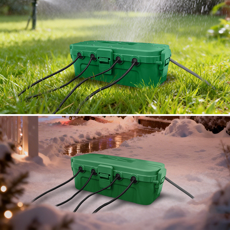 Weatherproof Extension Cord Sa - Outdoor Lighting Extension Cord reseña y precio