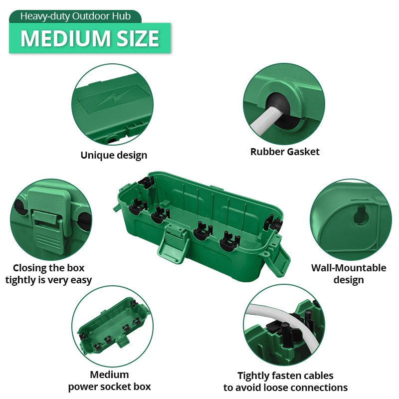 Weatherproof Extension Cord Sa - Outdoor Lighting Extension Cord reseña y precio