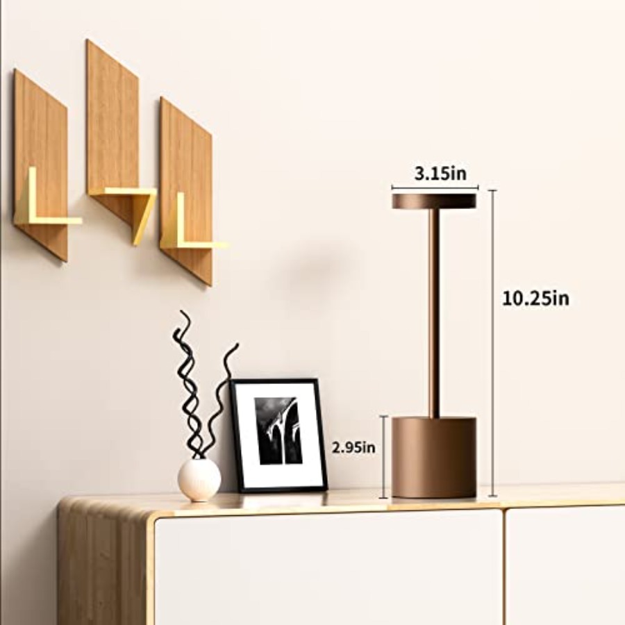 Cordless Table Lamp Rechargeab - Outdoor Lighting Restaurant reseña y precio