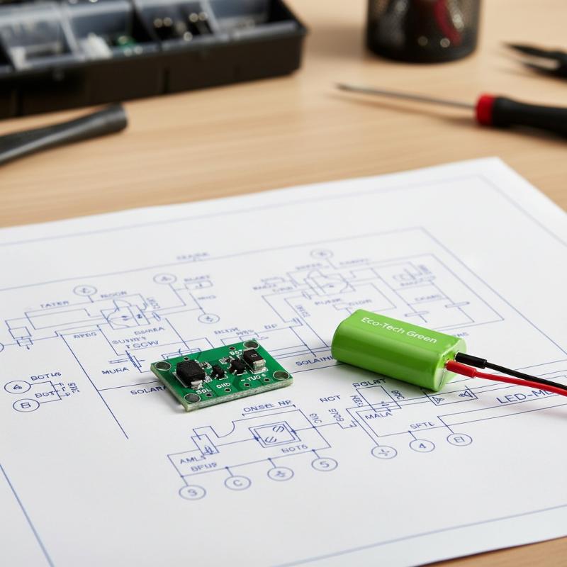 3.2V 3.7V 6V 12V 1A Solar PCB  - Solar Path Light reseña y precio