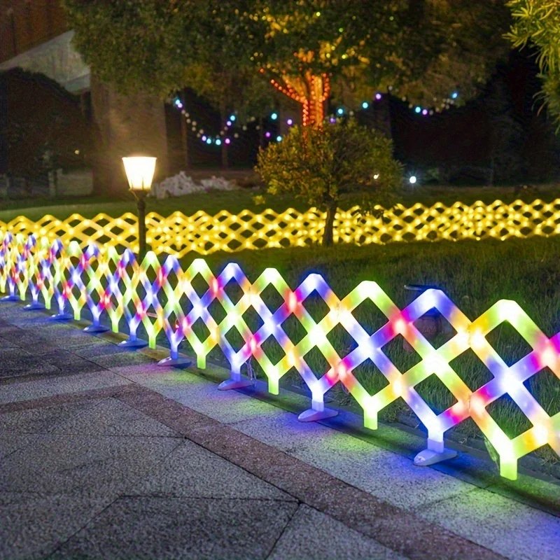 KEEHOME 8pcs, Solar LED Fence  - Solar Path Light reseña y precio