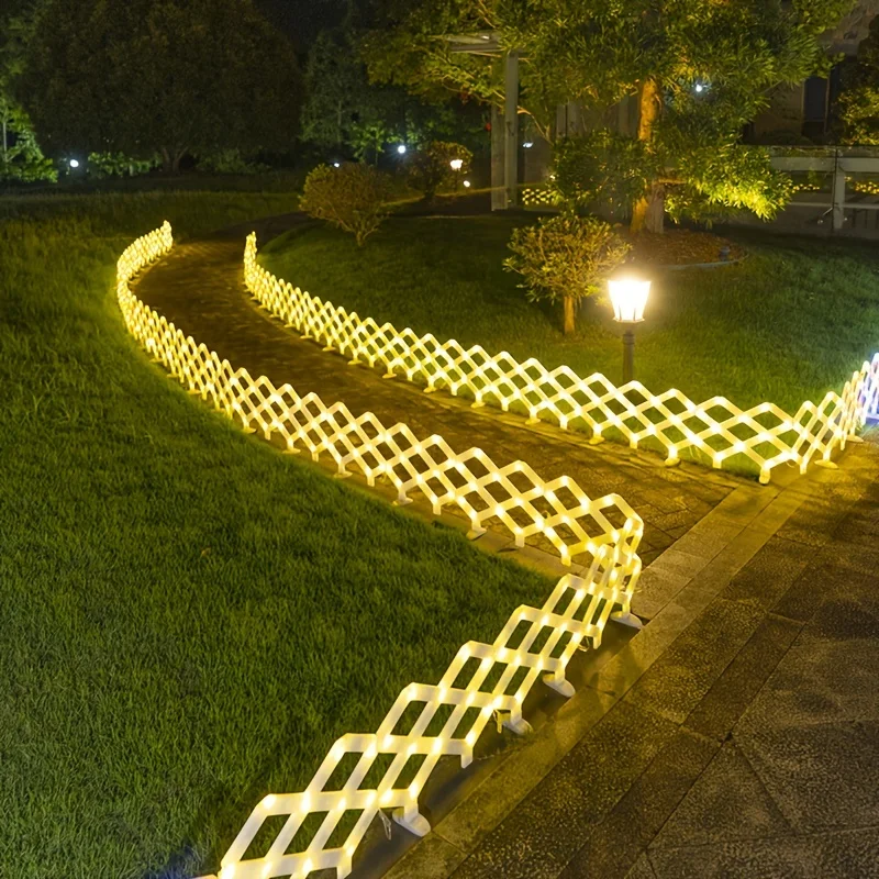KEEHOME 8pcs, Solar LED Fence  - Solar Path Light reseña y precio