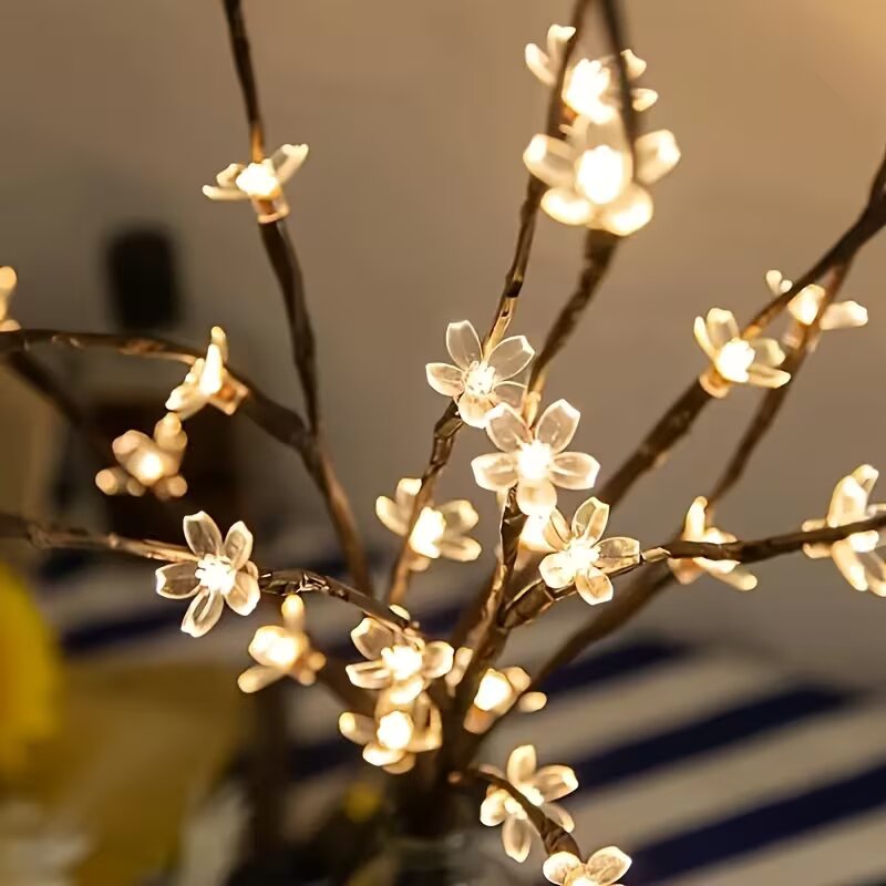 1/2PC 20LED Cherry Blossom Tre - Outdoor Lighting B&Q reseña y precio