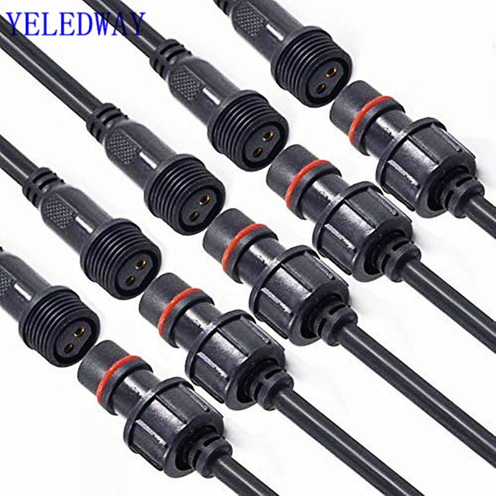 2pin DC LED Cable 1 Metre Exte - Outdoor Lighting Extension Cord reseña y precio