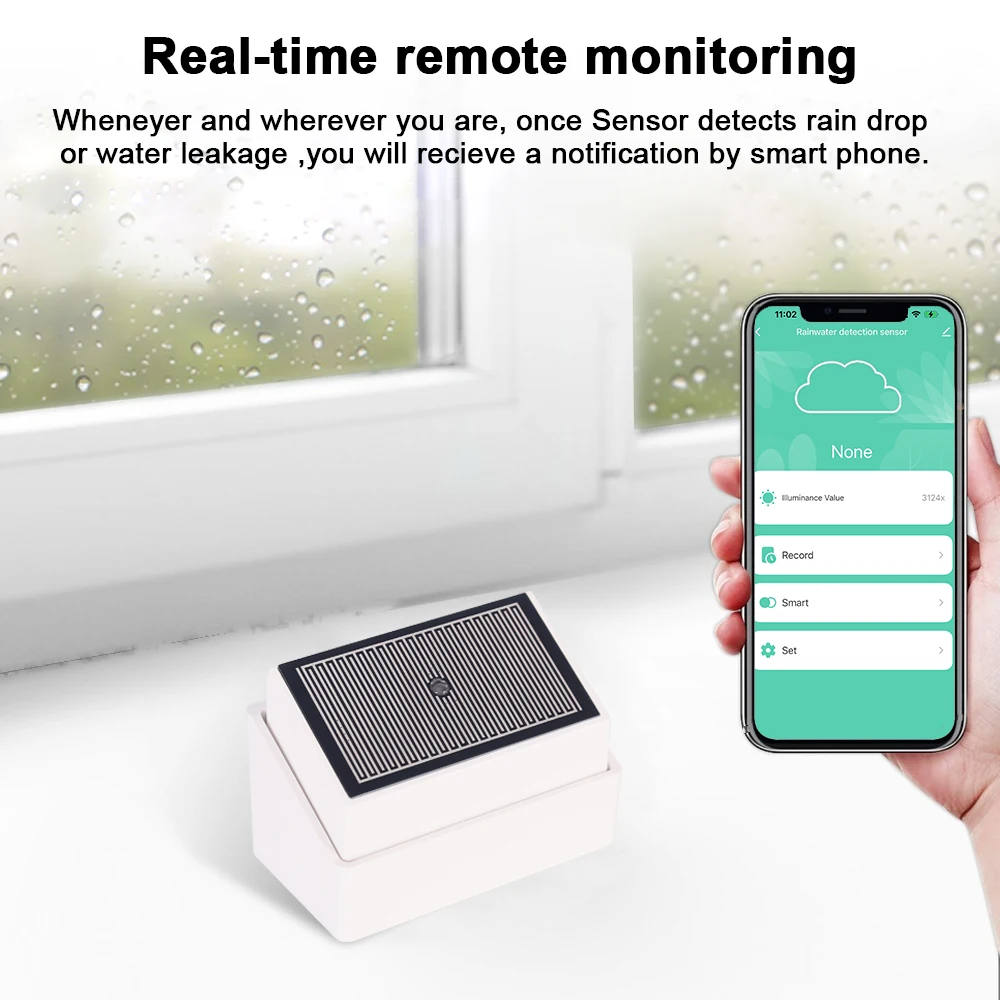 Tuya Zigbee Raindrop Detection - Outdoor Lighting Zigbee reseña y precio
