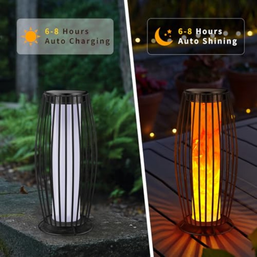 Solar Outdoor Floor Lamp Flick - Outdoor Lighting Lamps reseña y precio