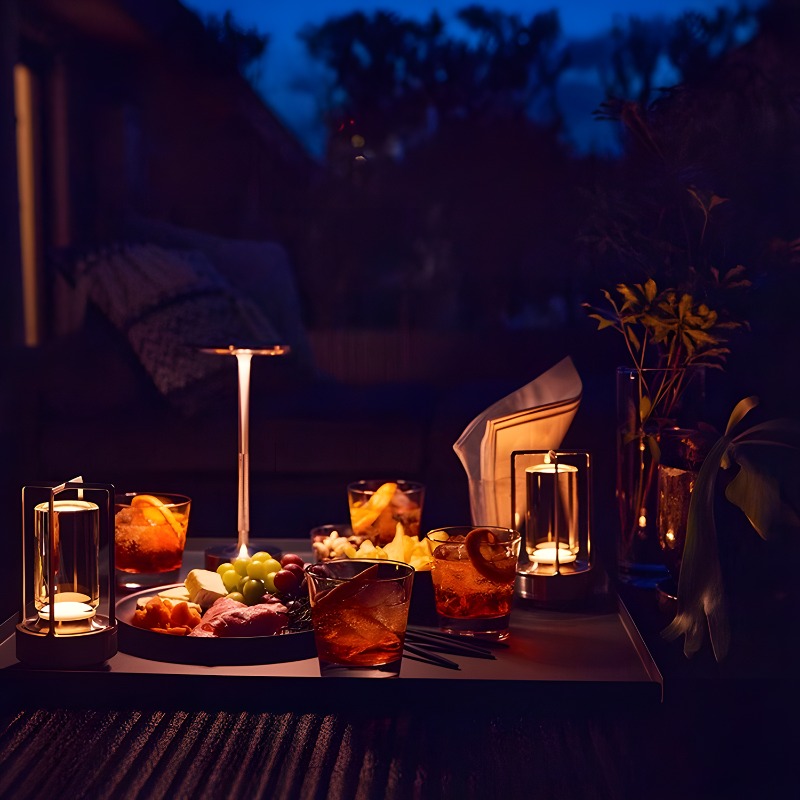 Aluminium Tricolor Desk Lamp R - Outdoor Lighting Restaurant reseña y precio
