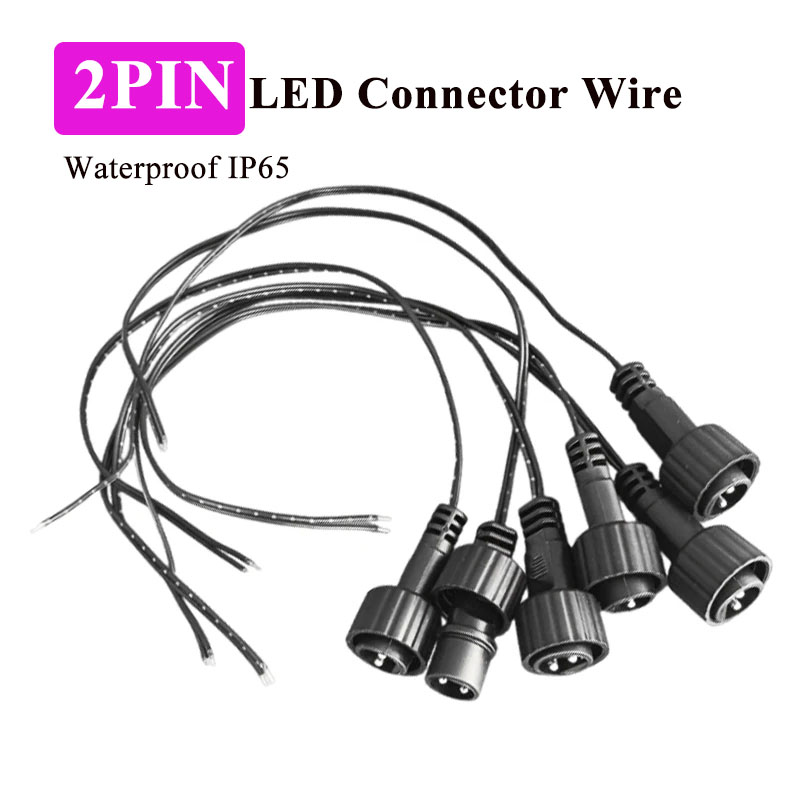 Outdoor 2Pin LED Connector wit - Outdoor Lighting Extension Cord reseña y precio