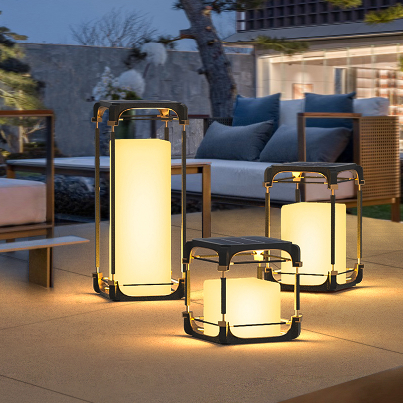 Luminous floor lamp courtyard  - Outdoor Lighting Lamps reseña y precio