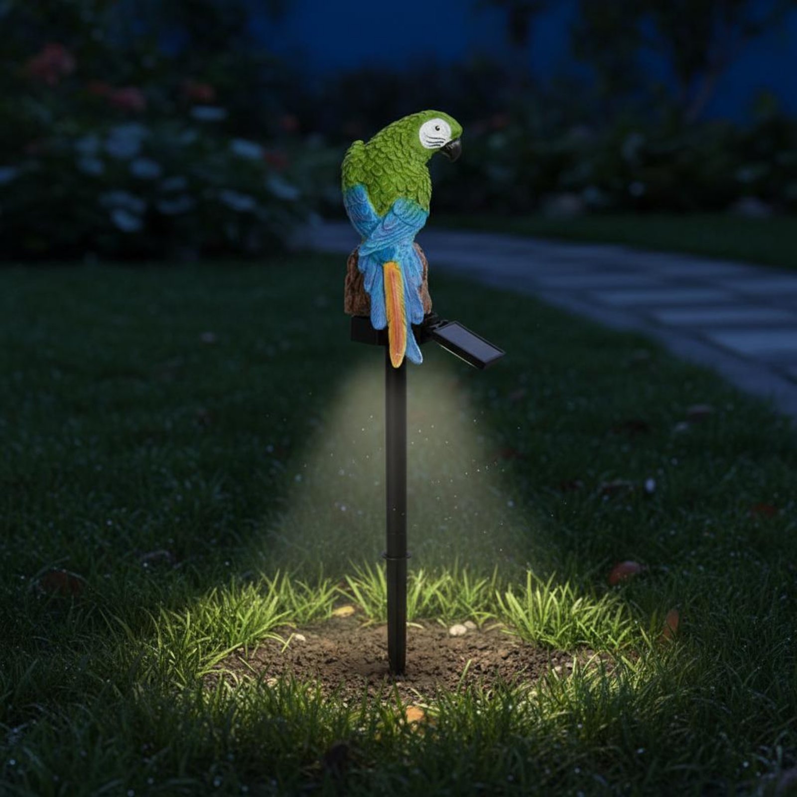 Resin Parrot Lawn Lamp Waterpr - Outdoor Lighting Modern reseña y precio