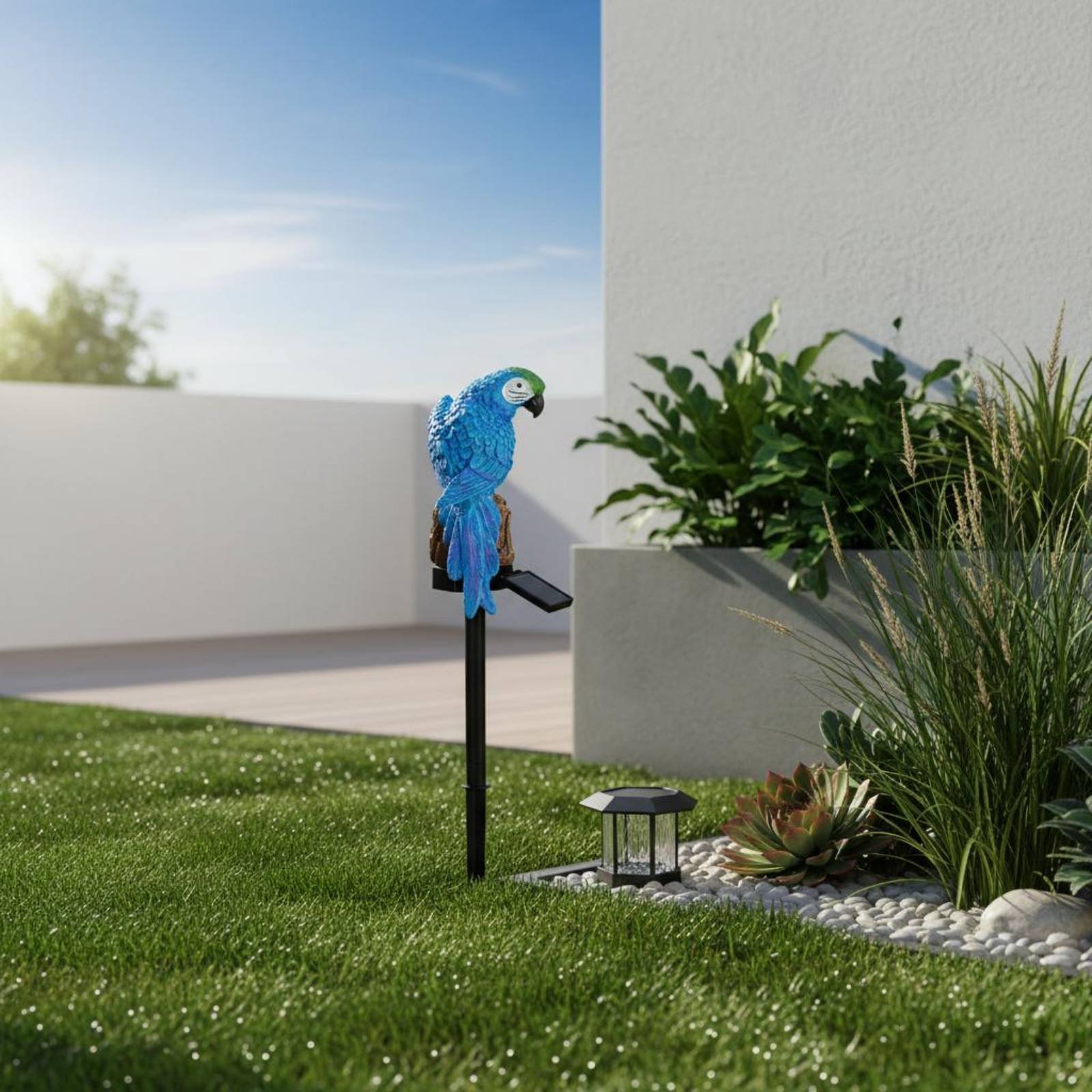 Resin Parrot Lawn Lamp Waterpr - Outdoor Lighting Modern reseña y precio