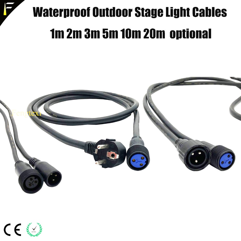 4xLOT Outdoor DMX Extension Ca - Outdoor Lighting Cable Uk reseña y precio