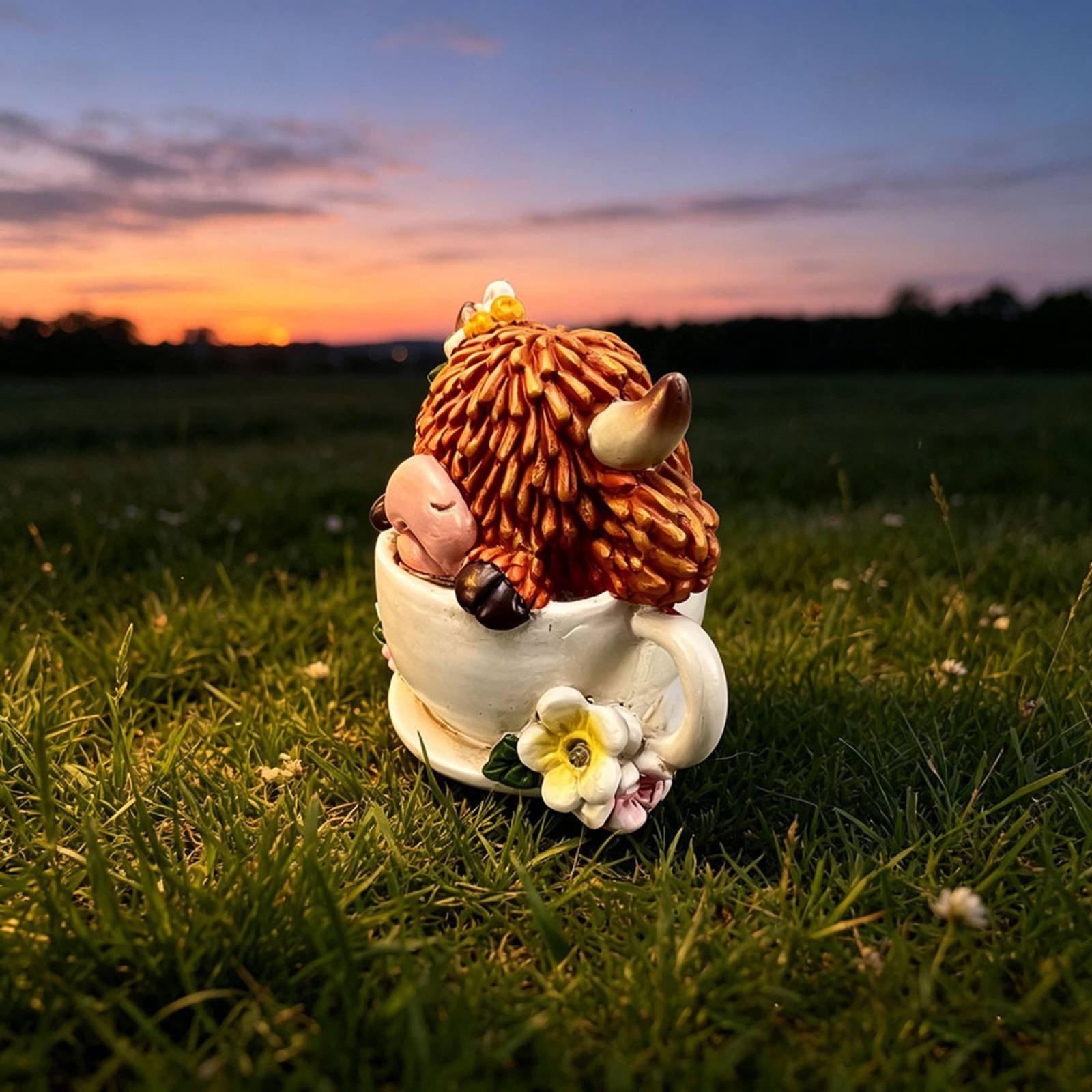 Highland Cow Garden Light Resi - Outdoor Lighting Modern reseña y precio