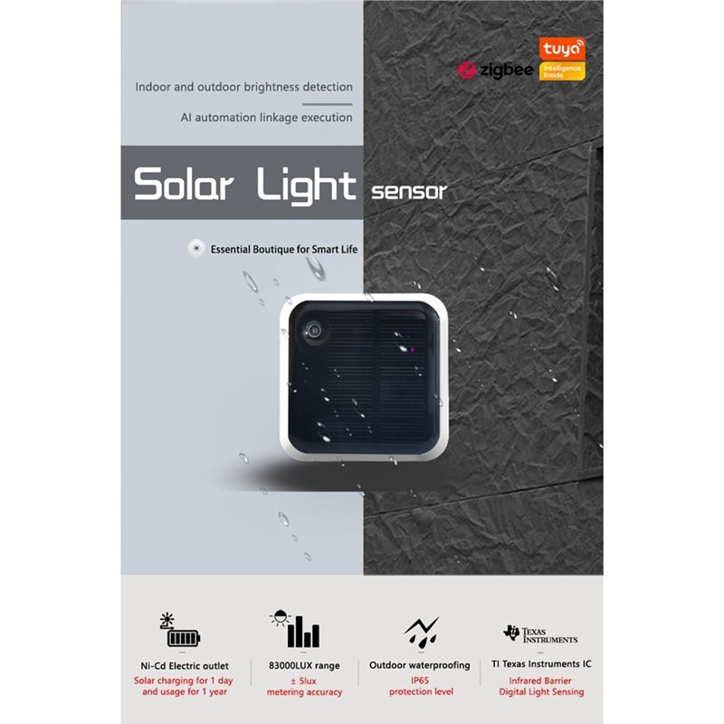 【ORNAMENT】Tuya Zigbee Solar Li - Outdoor Lighting Zigbee reseña y precio