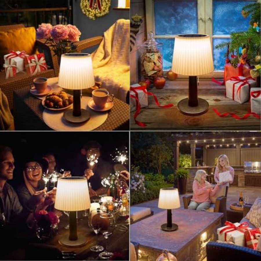 Solar Table Lamps Outdoor Indo - Outdoor Lighting Lamps reseña y precio