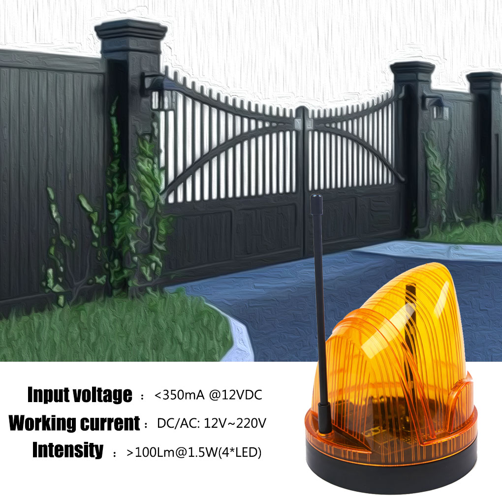 Universal 12V/220V LED Strobe  - Outdoor Lighting With Outlet reseña y precio