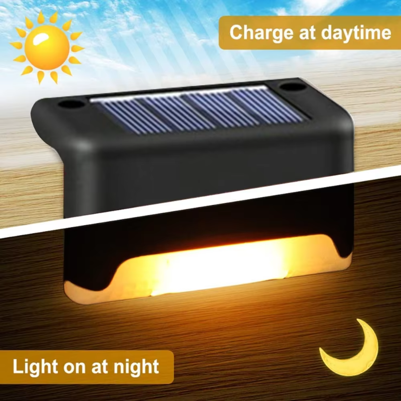 Outdoor Solar Step Lights Warm - Solar Path Light reseña y precio