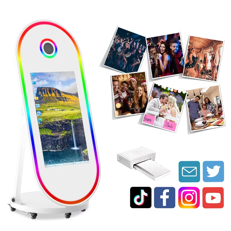 Magic Mirror Photo Booth Insta - Outdoor Lighting Rental For Party reseña y precio