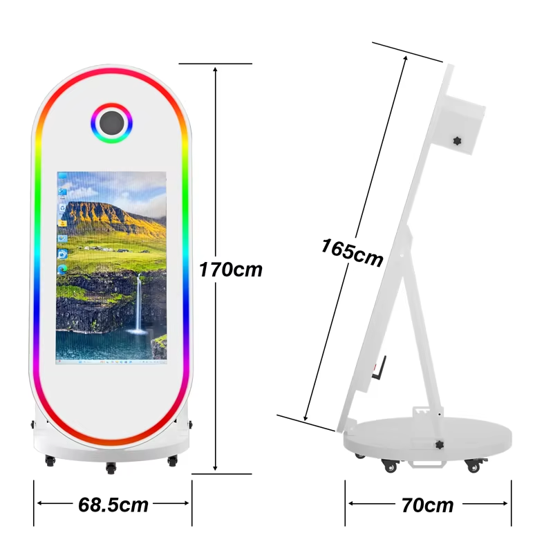 Magic Mirror Photo Booth Insta - Outdoor Lighting Rental For Party reseña y precio