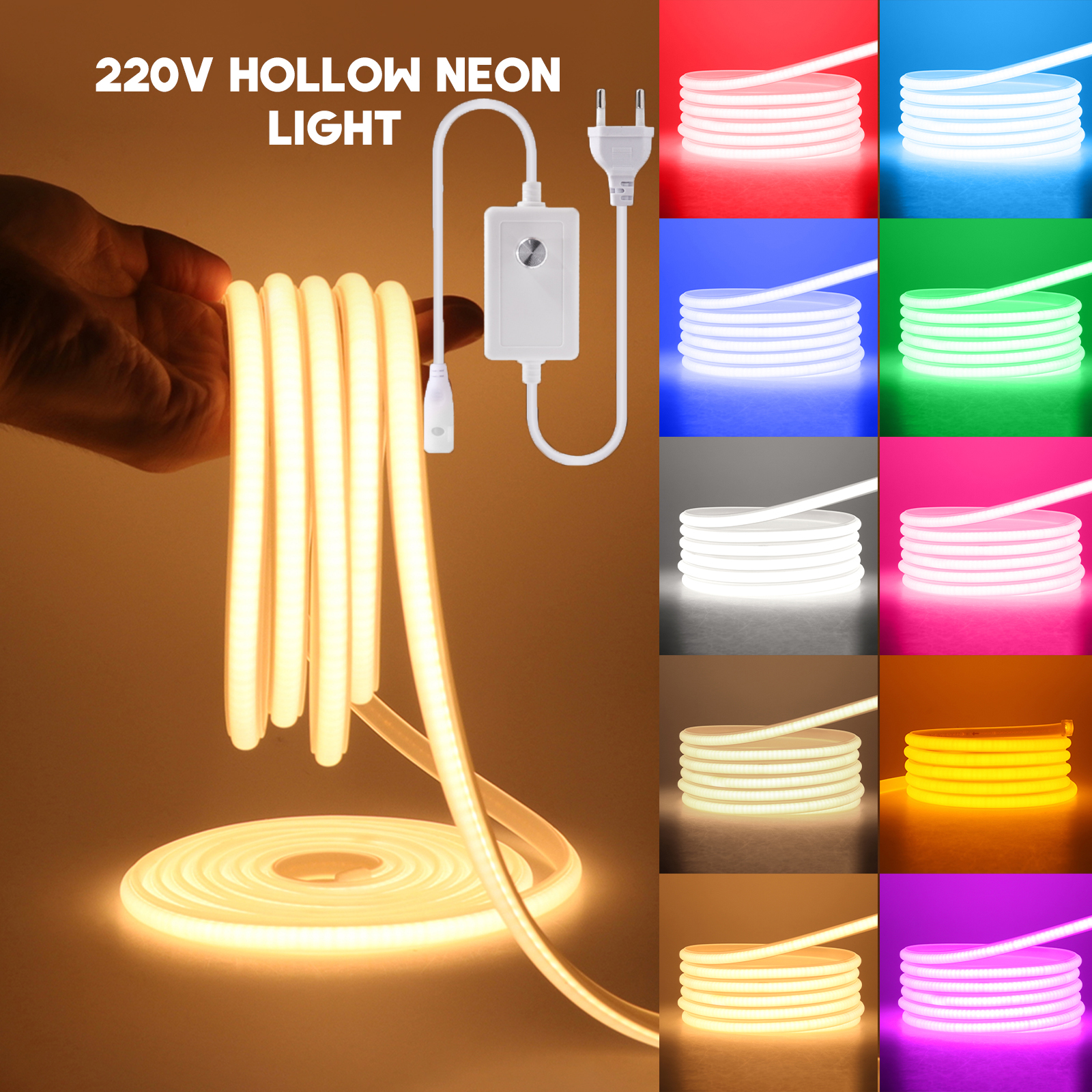 Dimmable COB LED Strip Light 2 - Outdoor Lighting Restaurant reseña y precio