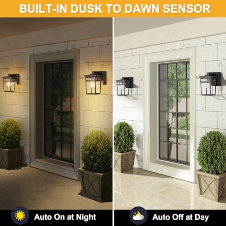 Porch Light with GFCI Outlet B - Outdoor Lighting With Outlet reseña y precio