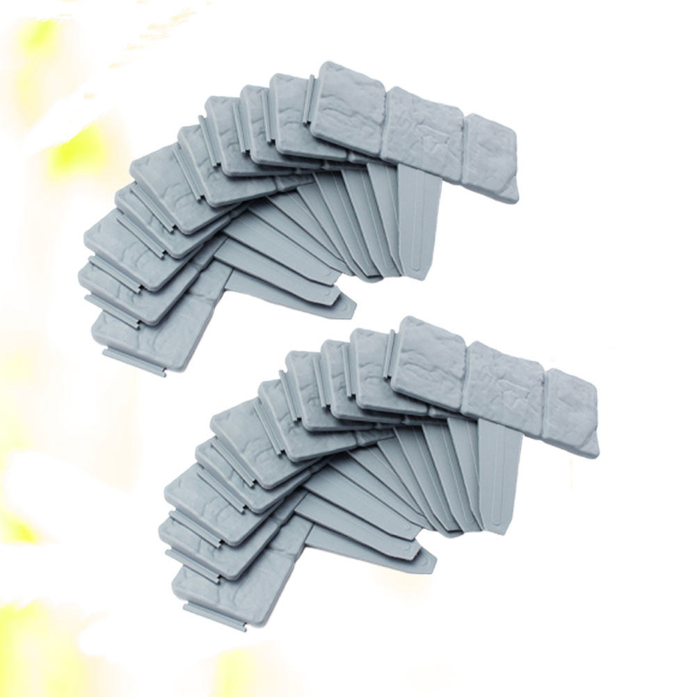 20Pcs PP Decorative Garden Fen - Outdoor Lighting Restaurant reseña y precio