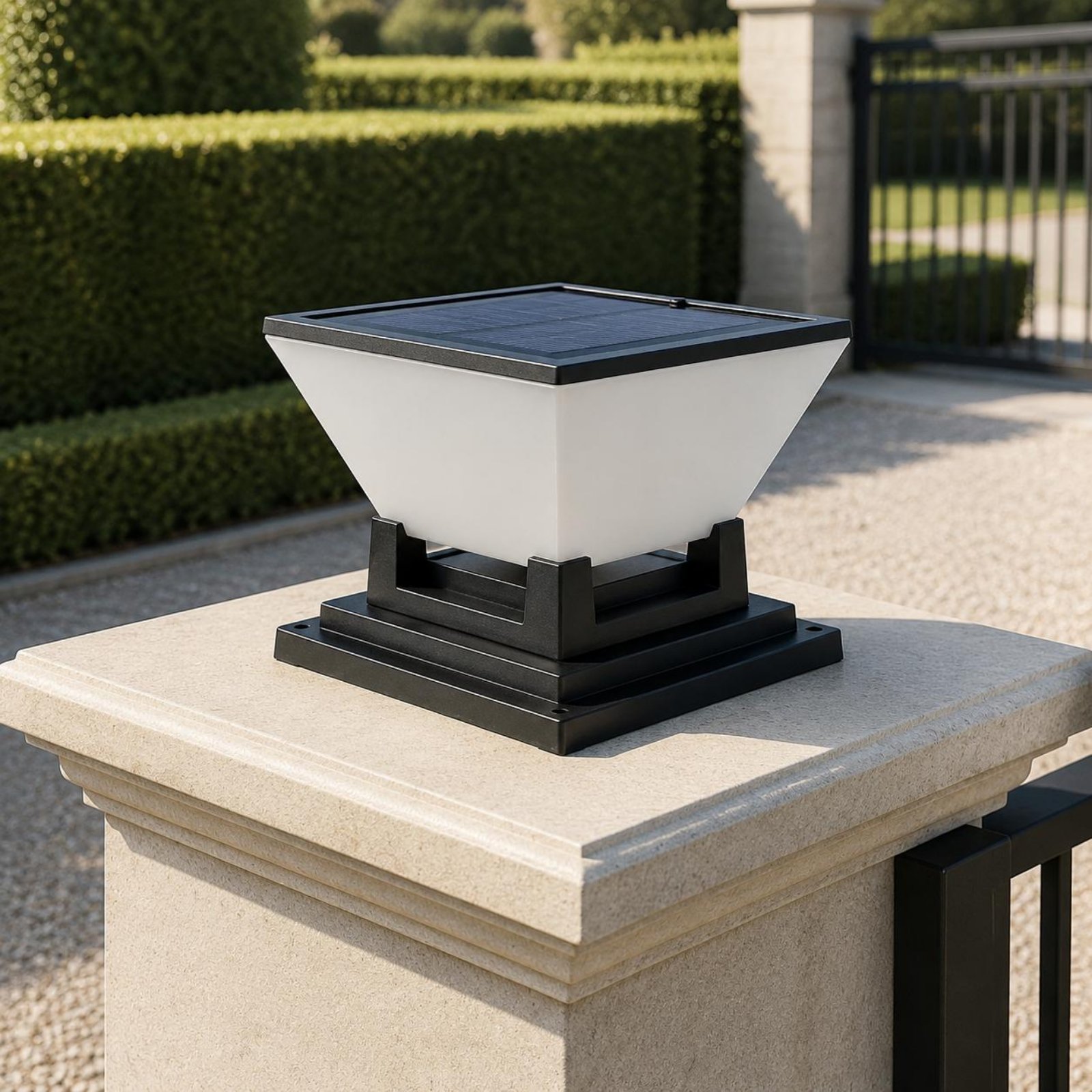 Solar Post Light Water Resista - Outdoor Lighting Modern reseña y precio